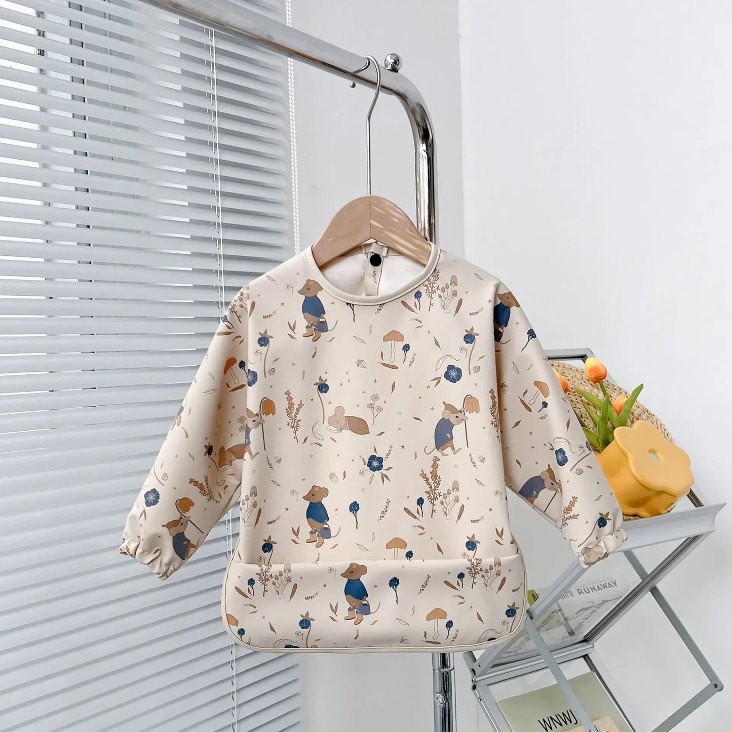 bavoir_manche_longue_souris - Minibrave