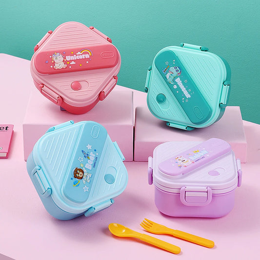 Lunch box multi-compartiments avec couverts - Minibrave