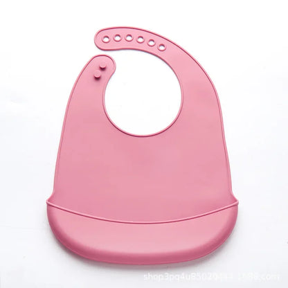 bavoir_silicone_rose - Minibrave